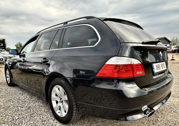 BMW Seria 5 cena 26900 przebieg: 229000, rok produkcji 2007 z Wyrzysk małe 742